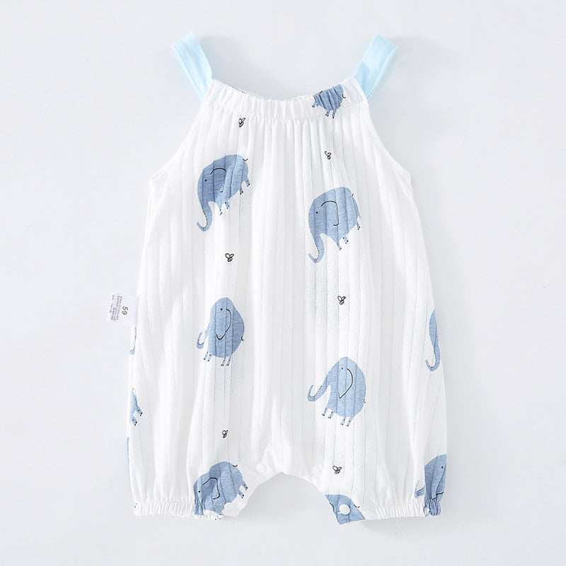 cute summer thin Sleeveless One-piece