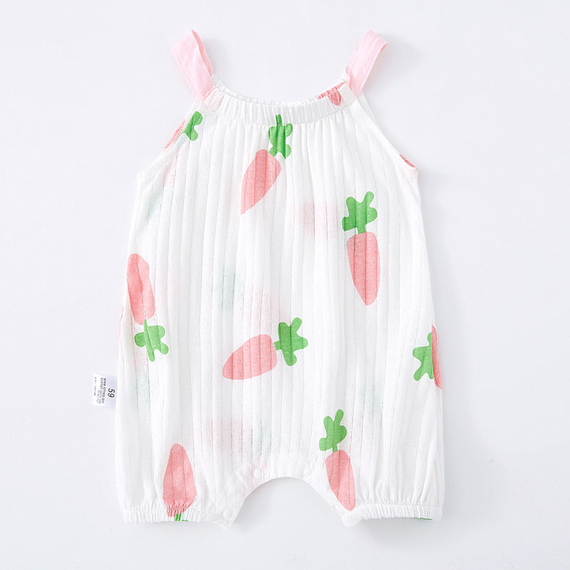 cute summer thin Sleeveless One-piece