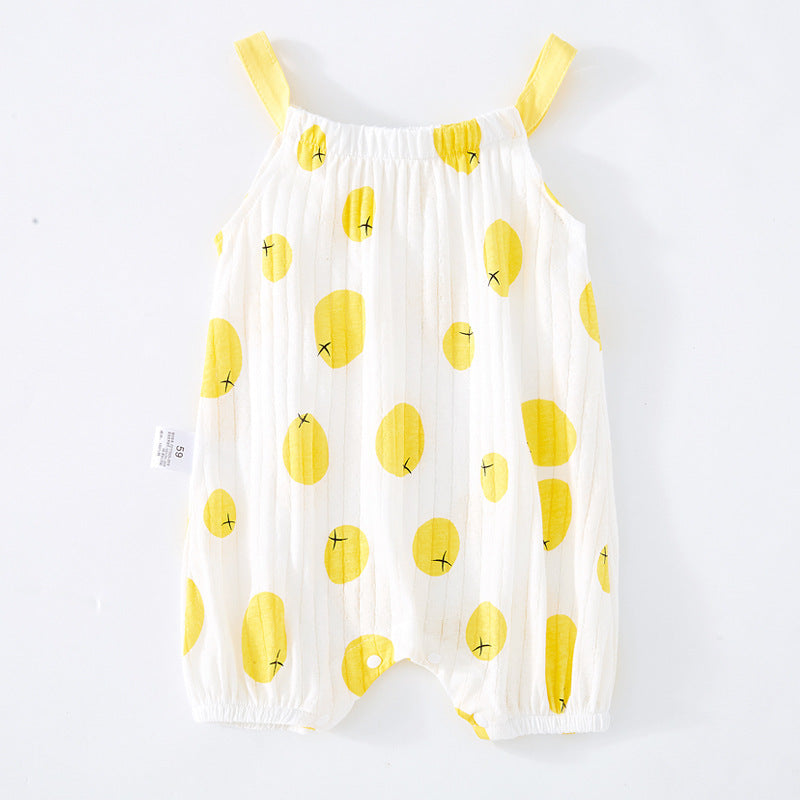 cute summer thin Sleeveless One-piece