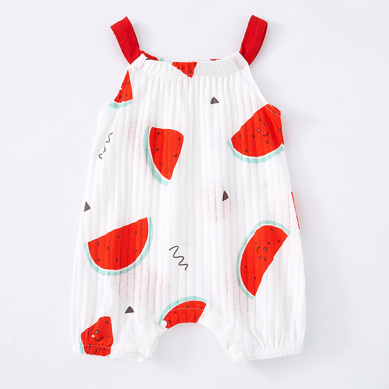 cute summer thin Sleeveless One-piece