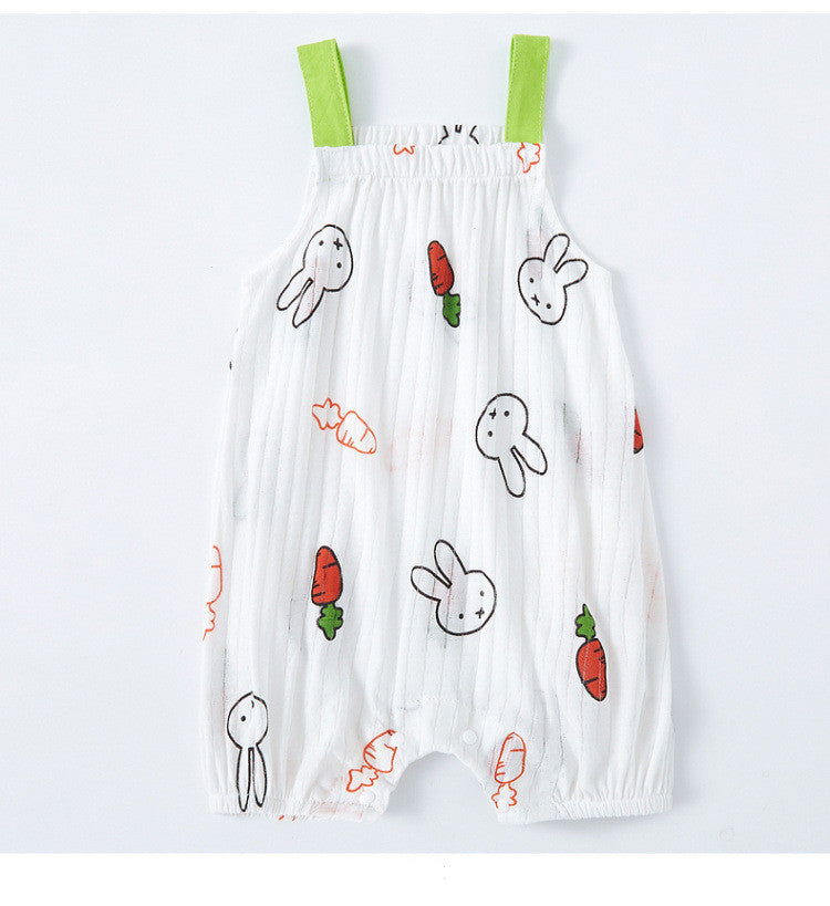 cute summer thin Sleeveless One-piece
