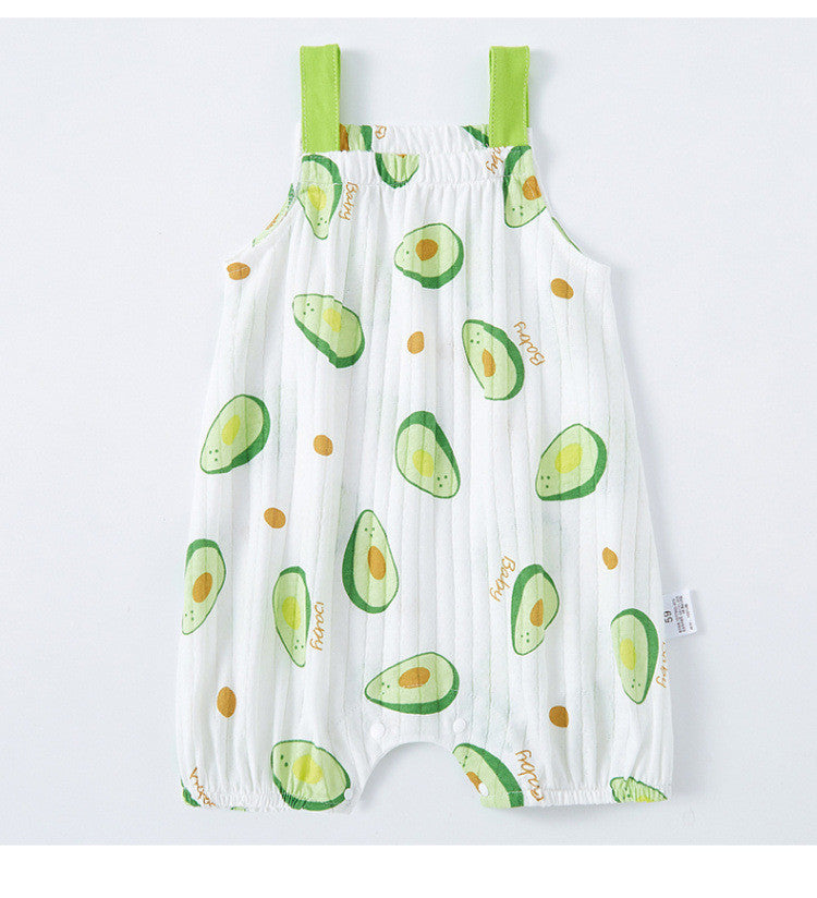 cute summer thin Sleeveless One-piece