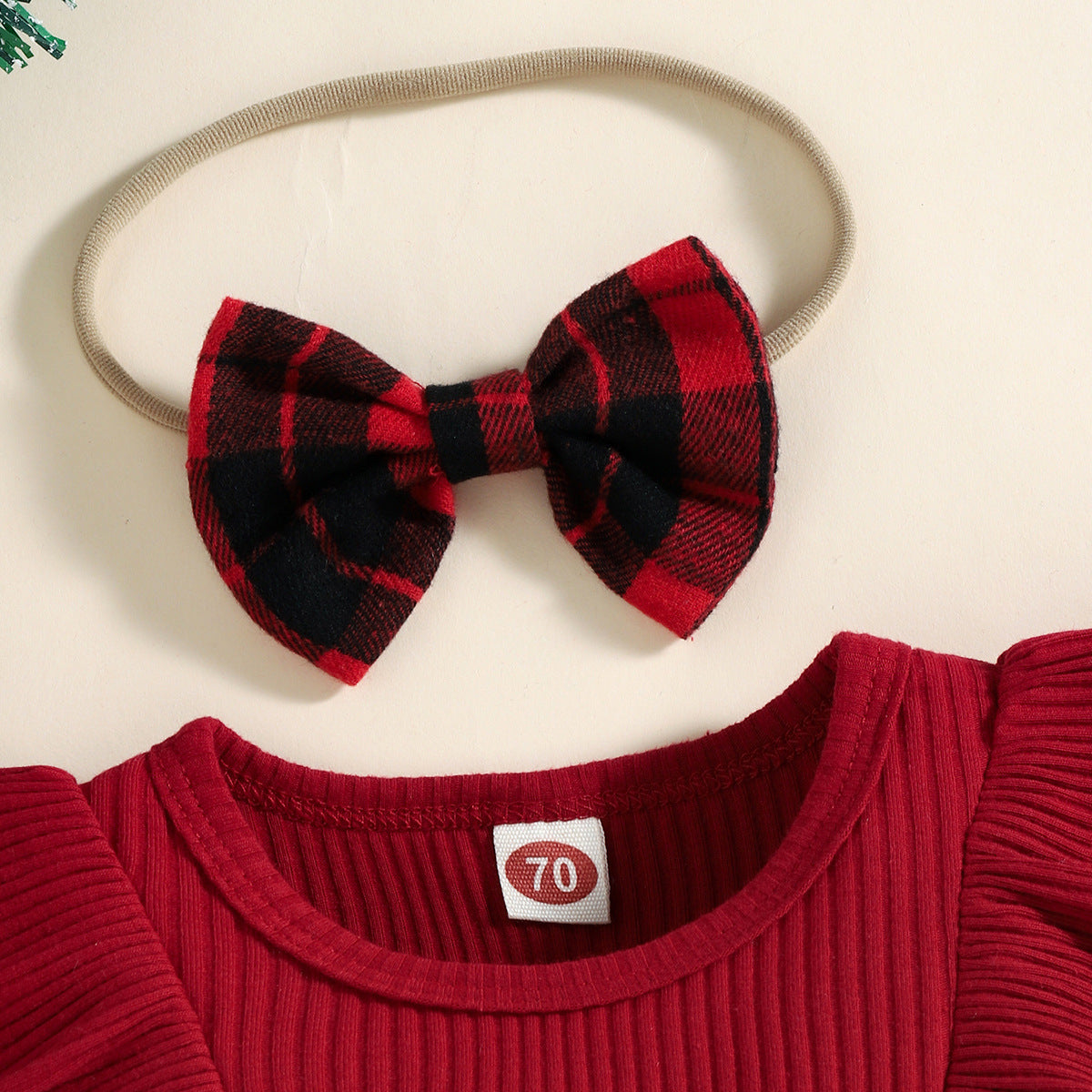 Autumn & Winter Long Sleeve Tartan Skirt